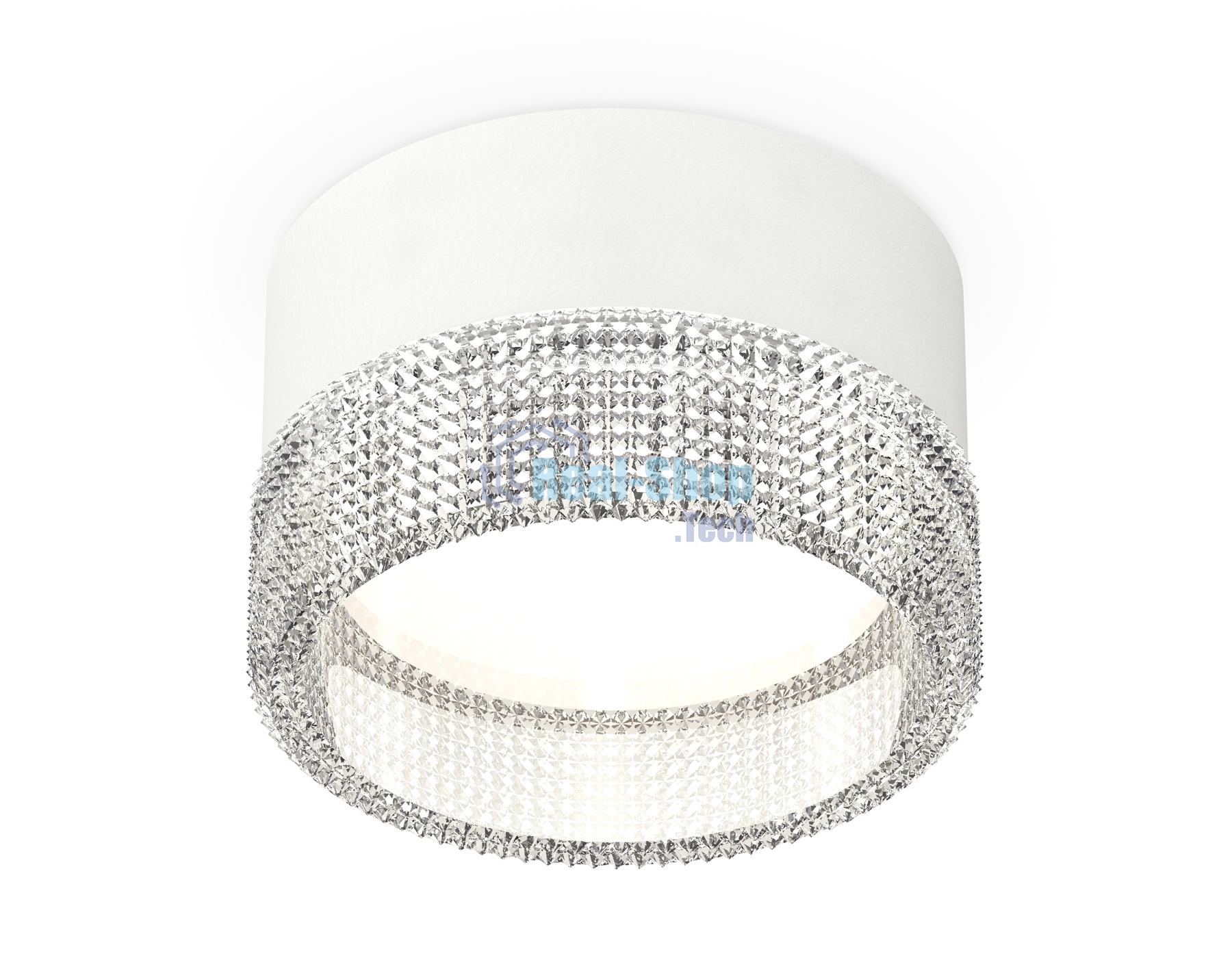 Светильник Ambrella Light XS8101030 SWH/CL белый песок/прозрачный GX53 (C8101, N8480)