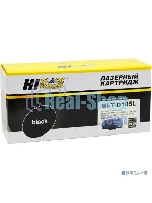 Расходные материалы Hi-Black MLT-D105L Картридж для Samsung ML1910/1915/2525/2525W/2580N/SCX4600, с чипом, 2500 стр.    