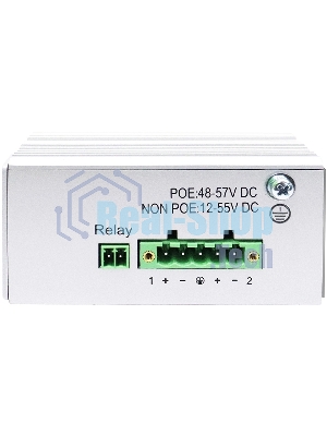 Коммутатор Unmanaged Industrial Switch 4x1000Base-T PoE, 2x1000Base-X SFP, PoE Budget 120W, Surge 4KV, -40 to 75°C