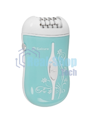 Эпилятор Sakura SA-5540SBL 2нас+бритва 2скор аккум