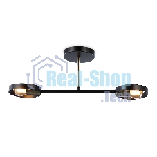 Светильник Ambrella light TR8225/2 BK/SB черный/бронза E27/2 max 40W 510*165*190