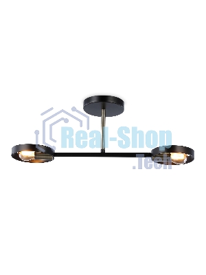 Светильник Ambrella light TR8225/2 BK/SB черный/бронза E27/2 max 40W 510*165*190