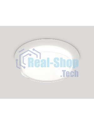 Комплект встраиваемого светильника Ambrella light XC8050024 SWH/FR/CL белый песок/белый матовый/прозрачный GX53 (C8050, N8399)