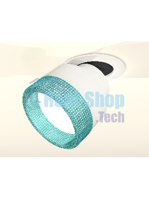 Светильник Ambrella Light XM8101543 SWH/BL белый песок/голубой GX53 (A2241, A2105, C8101, N8488)