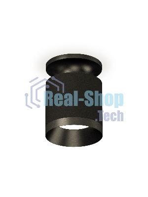 Светильник Ambrella Light XS7402062 SBK/PBK черный песок/черный полированный MR16 GU5.3 (N7926, C7402, N7031)