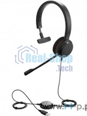 Гарнитура Jabra Evolve 20 MS Mono чёрный, проводная