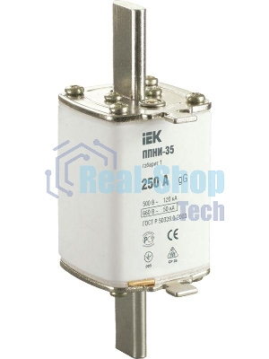 Вставка плавкая ППНИ-35 250А габарит 1 IEK DPP30-250