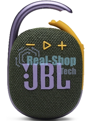 Портативная акустическая система JBL CLIP 4, зеленый