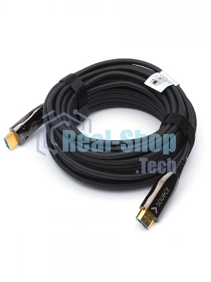 Кабель HDMI 10 м (HIGH speed, Metal gold, Optical) 8K VER 2.1 Кабель HDMI 10 м (HIGH speed, Metal gold, Optical) 8K VER 2.1