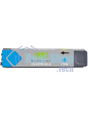 Картридж струйный Cactus CS-F6T81AE-R 973XL голубой (120мл) для HP PageWide Pro 452dw/477dw