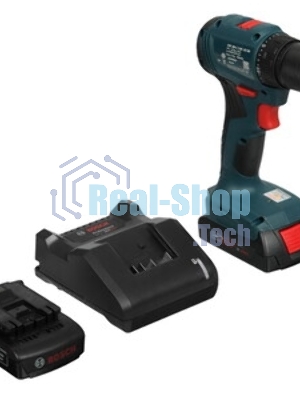 Дрель-шуруповерт Bosch GSR 185-LI, 18 В, 4 Ач, 50 Нм, бесщеточный