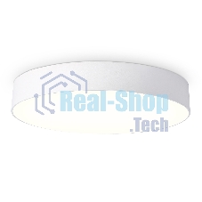 Потолочный светодиодный светильник Ambrella light FV5531 WH белый LED 60W 3000K D500*58 (Без ПДУ)