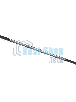 Трековый линейный светильник Ambrella light GL4515 BK черный IP20 24W 3CCT 3000-6000K SMART 48V 24° 435*22*25