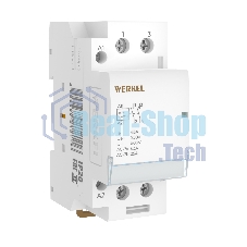 Контактор модульный Werkel 63 A 2NO (2 мод.) W942M63O