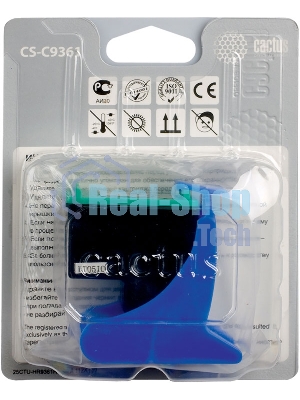 Картридж струйный Cactus CS-C9361 №136 трехцветный (18 мл.) для HP DJ 5443/D4163/DJ 6313/PS 2573/C3183/C4183/D5163/1513/1513s