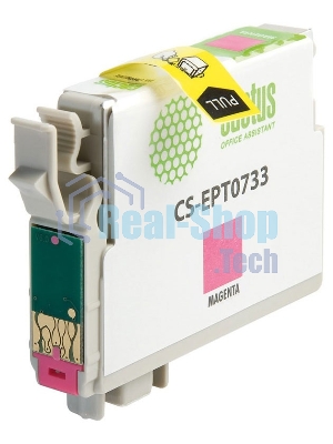Картридж струйный Cactus CS-EPT0733 пурпурный (11,4 мл) для Epson Stylus С79/C110/СХ3900/CX4900/CX5900/CX7300/CX8300/CX9300