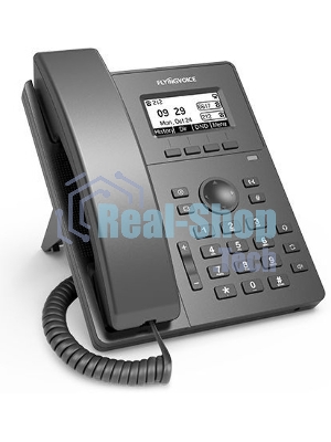 Телефон IP Flyingvoice P10P черный