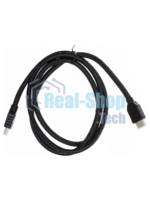 Кабель аудио-видео Cactus CS-HDMI.2-1.5 HDMI (m)/HDMI (m) 1.5м. позолоченные контакты черный
