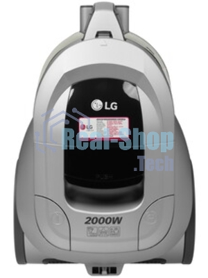 Пылесос LG VC5420NNTS серебристый/черный, 380/2000 Вт, уборка сухая, пылесборник контейнер 1.3 л
