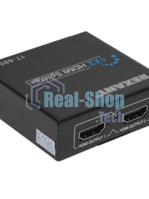 Делитель Rexant гнездо HDMI на 2 гнезда HDMI, пластик