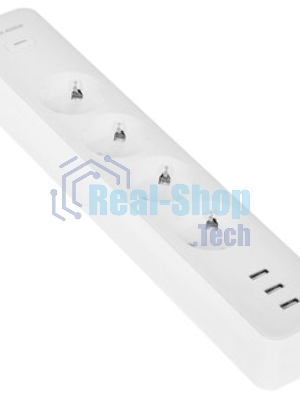 Сетевой фильтр EKF UFP10-375-6-05 6x5 м 10А/2,2 кВт с выкл. c/з ПВС 3х0,75 Блокбастер EKF PROxima