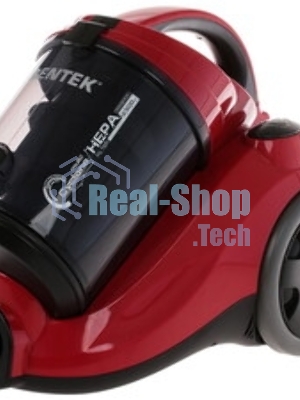 Пылесос Centek CT-2530 красный/черный, 400/2300 Вт, уборка сухая, пылесборник контейнер 2 л