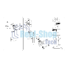 Светильник Ambrella light TR8659 BK/GD черный/золото E14 max 60W 160*100*145