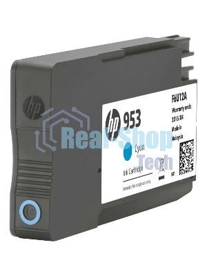 Картридж струйный HP 953 F6U12AE голубой для HP OJP 8710/8715/8720/8730/8210/8725 (630 стр.)