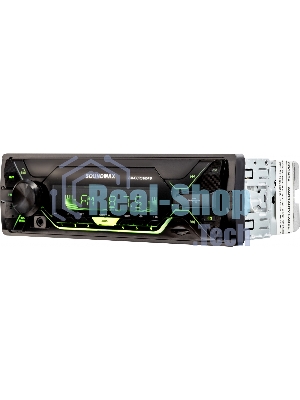 Автомагнитола Soundmax SM-CCR3185FB, 1 DIN, Bluetooth, USB Type-A, AUX