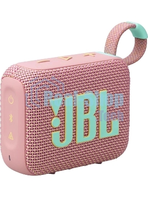 Портативная акустика JBL GO 4, розовый