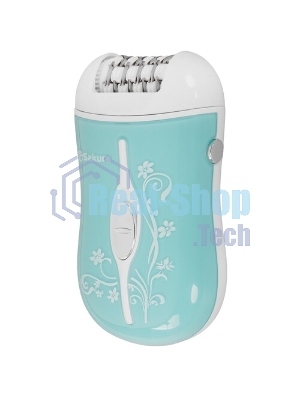 Эпилятор Sakura SA-5540SBL 2нас+бритва 2скор аккум