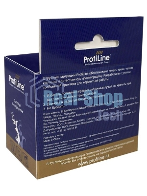 Картридж струйный ProfiLine PL-T1033 для принтеров Epson Stylus TX550/Stylus Office T30/T40/T40W/TX510/TX600/TX600FW/T1100 с чернилами Magenta 11,1 мл