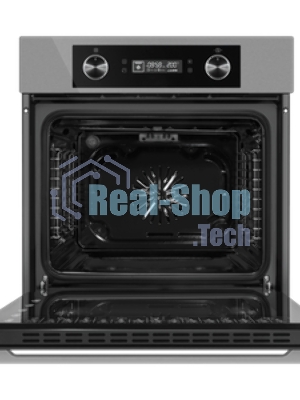 Шкаф духовой электрический Maunfeld AEOH60102S, 60л, дверца с 3 стеклами, нержавеющая сталь