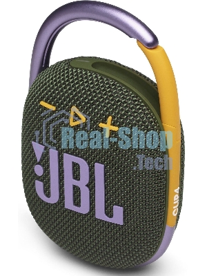 Портативная акустическая система JBL CLIP 4, зеленый