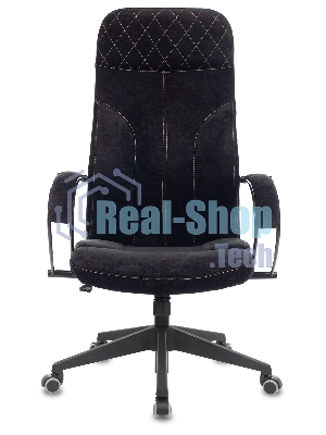 Кресло Бюрократ CH-608 Fabric Light-20 черный, ткань