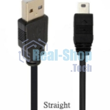 Кабель USB Type A на Mini USB прямой 1 м
