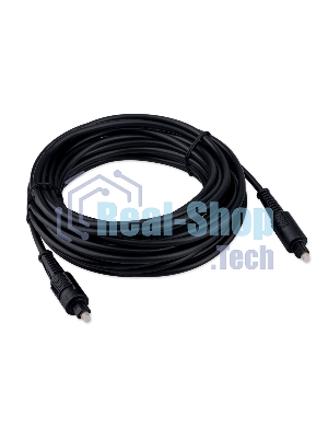 Кабель оптический Cablexpert CC-OPT-7.5M-N, Toslink 2xODT M/M, 7.5м, черный, пакет