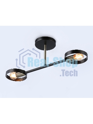 Светильник Ambrella light TR8225/2 BK/SB черный/бронза E27/2 max 40W 510*165*190