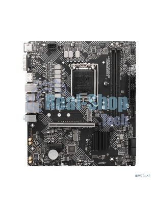 Материнская плата MSI PRO H610M-G, LGA 1700, Intel H610, 2xDDR5, 4xSATA, 1xM.2, 1xPCIe 4.0 x16, 1xPCIe 3.0 x1, 1xHDMI, 1xDP, 1xVGA, 1xRJ45 1Gb, 2xUSB-A 3.2 Gen 1, 4xUSB-A 2.0, 3x3.5мм, 7.1, mATX