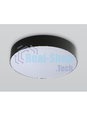 Потолочный светодиодный светильник Ambrella light FZ1360 BK черный IP20 40W 3000-6500K 390*80 (ПДУ ИК)