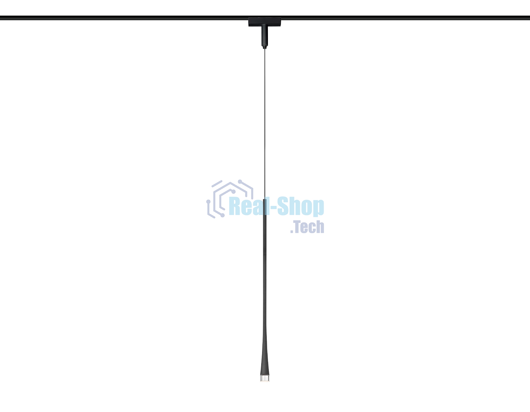 Светильник трековый светодиодный GV1637 BK черны IP20 6W 4200K 48V 38° D36*1500