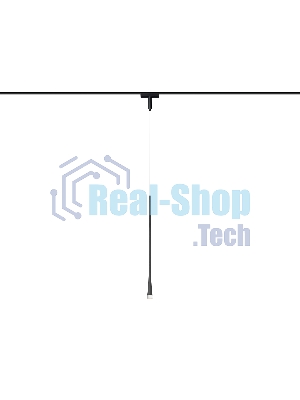 Светильник трековый светодиодный GV1637 BK черны IP20 6W 4200K 48V 38° D36*1500