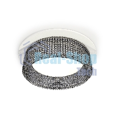 Комплект встраиваемого светильника Ambrella light XC8050031 SWH/BK белый песок/тонированный GX53 (C8050, N8484)