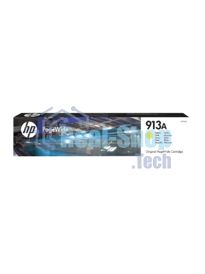 Картридж струйный HP 913A F6T79AE желтый для HP PW 352dw/377dw/Pro 477dw/452dw 3000 стр.