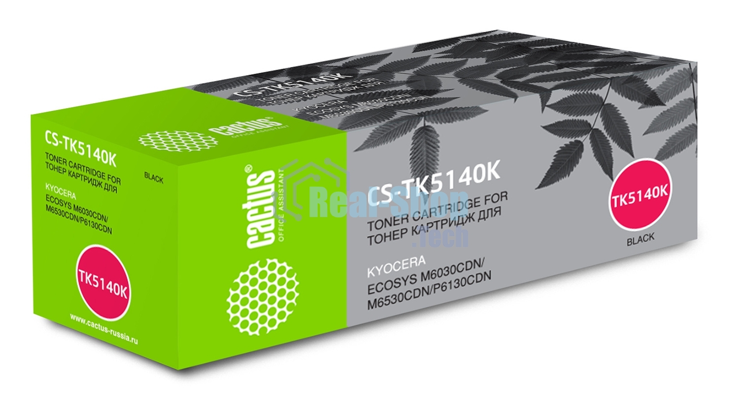 Картридж лазерный Cactus CS-TK5140K черный (7000 стр.) для Kyocera Mita M6030cdn/M6530cdn/P6130cdn Ecosys