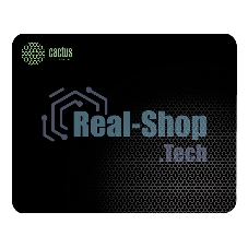 Коврик для мыши Cactus CS-MP-D02M Средний черный 300x250x3мм