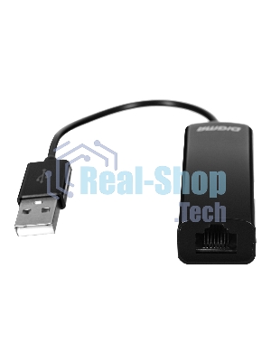 Сетевой адаптер Digma D-USB2-LAN100 Net Adapter Ethernet USB 2.0 (pack:1pcs)