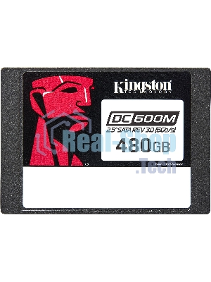 Накопитель SSD Kingston DC600M, 480Gb, SATA III, 2.5
