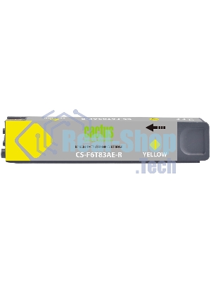 Картридж струйный Cactus CS-F6T83AE-R 973XL желтый (120мл) для HP PageWide Pro 452dw/477dw