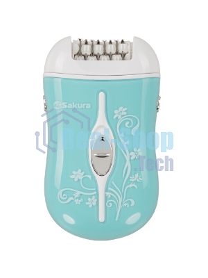 Эпилятор Sakura SA-5540SBL 2нас+бритва 2скор аккум